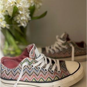 Converse Missoni Multicolor zig zag stripe